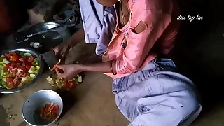 kitchenette me khana bana Rahi fatigued wife sex kitchenette sex