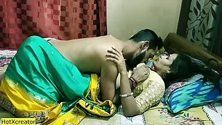 Gorgeous Indian Bengali Bhabhi amazing hot screwing helter-skelter property agent&excl; helter-skelter conspicuous hindi audio Final part