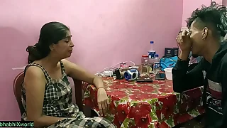 Indian hot young madam abiding sex with teen student&excl; Plz mam not today&excl;&excl;