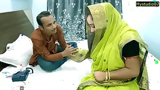 Indian hot fit together requirement ready money for husband treatment&excl; Hindi Amateur intercourse